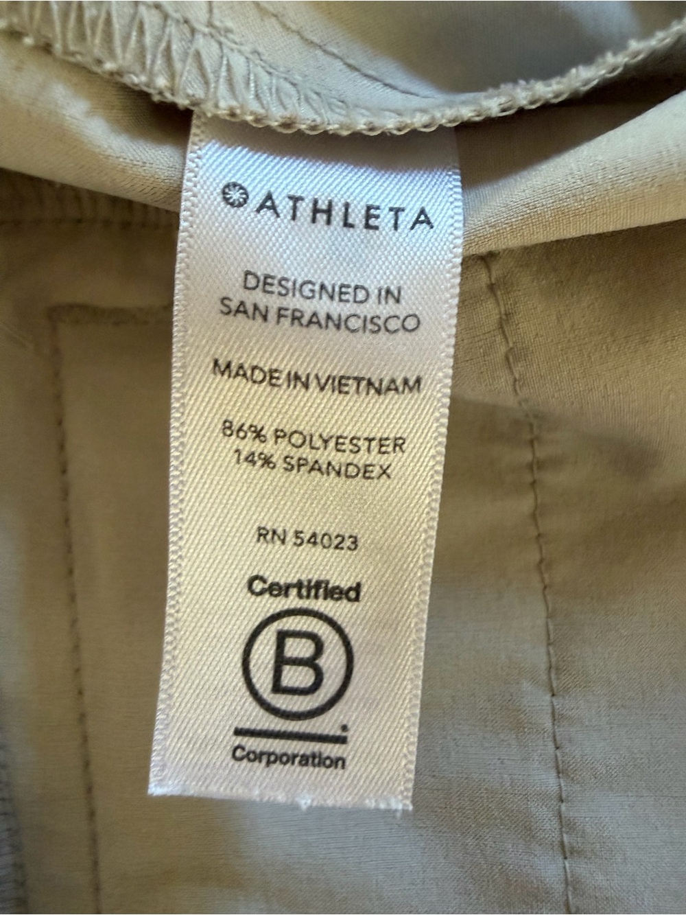 Athleta Brooklyn Wide Leg Crop Pant Color Stone Stretch Trouser plus size 12 - Picture 8 of 12